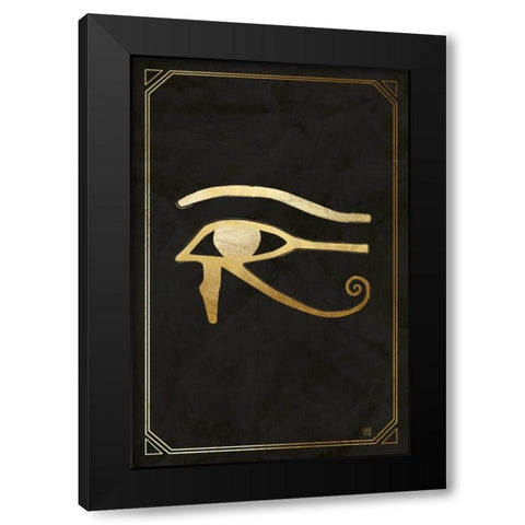 Eye of Taurus Black Modern Wood Framed Art Print by Perrenoud, Aubree