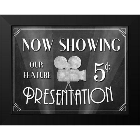 Feature Presentation Black Modern Wood Framed Art Print by Perrenoud, Aubree