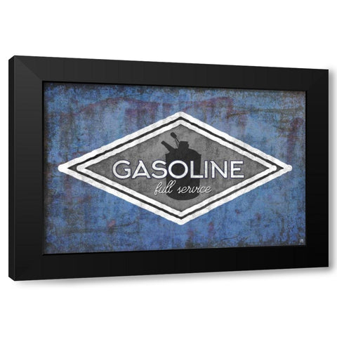 Gasoline Black Modern Wood Framed Art Print by Perrenoud, Aubree