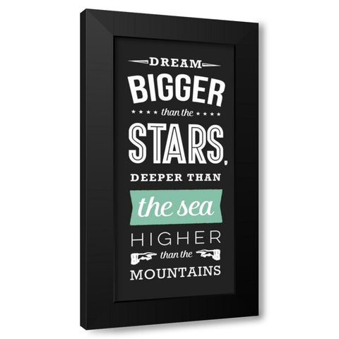 The Sea Black Modern Wood Framed Art Print with Double Matting by Perrenoud, Aubree