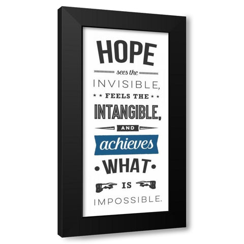 Achieves - White Black Modern Wood Framed Art Print by Perrenoud, Aubree