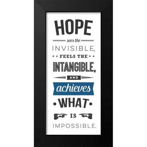 Achieves - White Black Modern Wood Framed Art Print by Perrenoud, Aubree