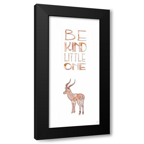 Kind Little One Black Modern Wood Framed Art Print with Double Matting by Perrenoud, Aubree