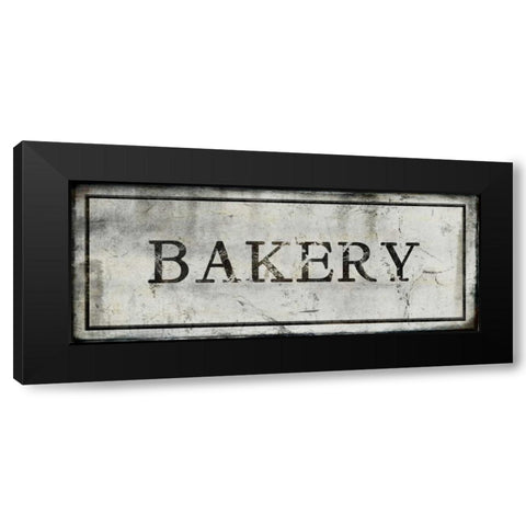 Bakery Black Modern Wood Framed Art Print with Double Matting by Perrenoud, Aubree