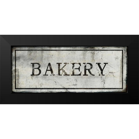 Bakery Black Modern Wood Framed Art Print by Perrenoud, Aubree