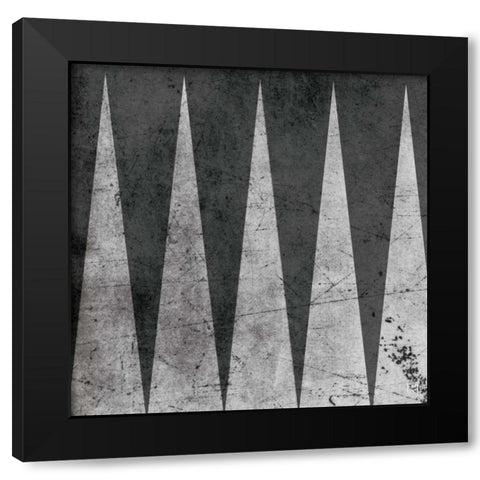 Backgammon Black Modern Wood Framed Art Print with Double Matting by Perrenoud, Aubree