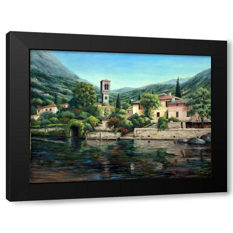 Symbol of the Lake Black Modern Wood Framed Art Print by Felisky, Barbara