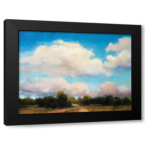 Memories Black Modern Wood Framed Art Print with Double Matting by Candy Rideout