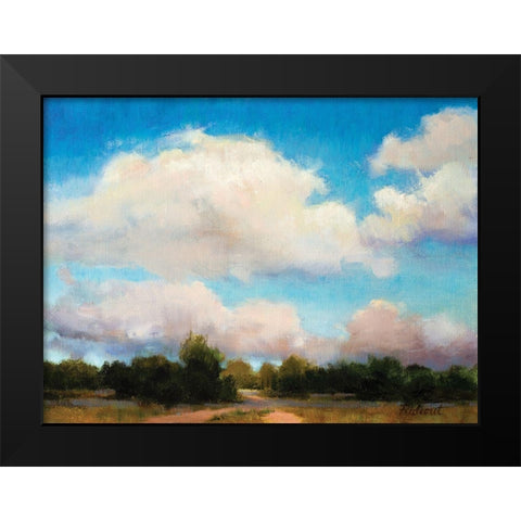 Memories Black Modern Wood Framed Art Print by Candy Rideout