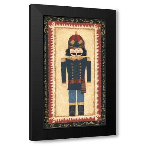 Nutcracker II Black Modern Wood Framed Art Print with Double Matting by Shamp, Cindy