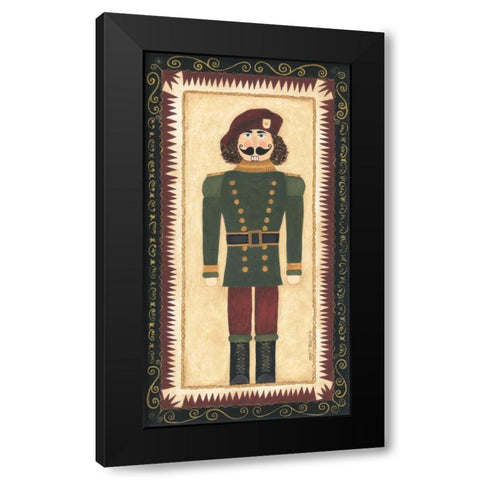 Nutcracker IV Black Modern Wood Framed Art Print with Double Matting by Shamp, Cindy