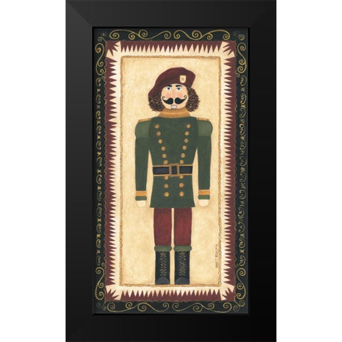 Nutcracker IV Black Modern Wood Framed Art Print by Shamp, Cindy