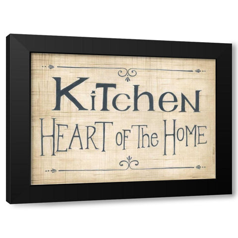Kitchen Black Modern Wood Framed Art Print by Shamp, Cindy