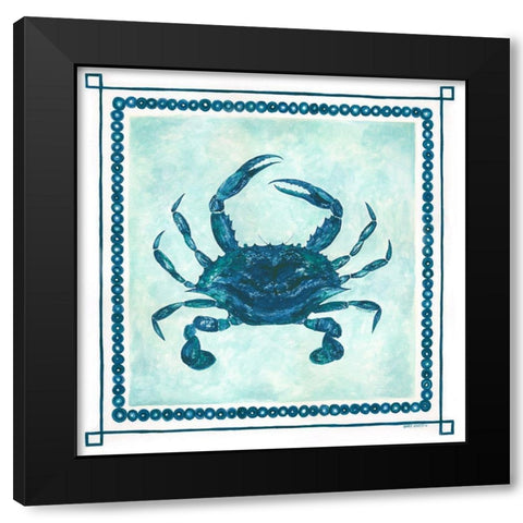 Crab II Frame Black Modern Wood Framed Art Print with Double Matting by Shamp, Cindy