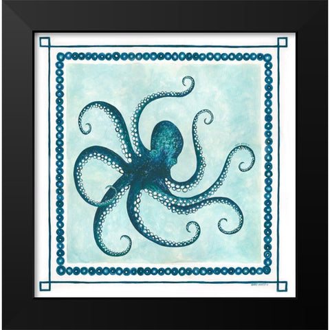 Octopus II Frame Black Modern Wood Framed Art Print by Shamp, Cindy