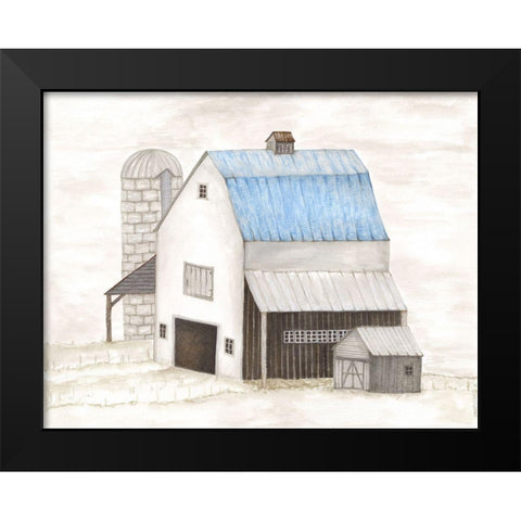 Barn I Black Modern Wood Framed Art Print by Shamp, Cindy