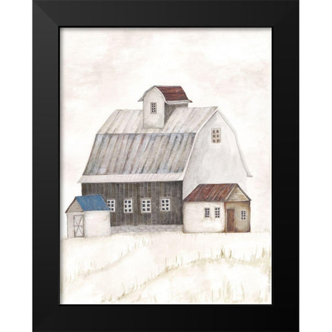 Barn II Black Modern Wood Framed Art Print by Shamp, Cindy