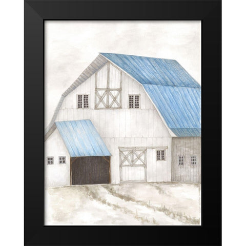 Barn IV Black Modern Wood Framed Art Print by Shamp, Cindy