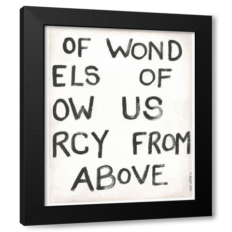 Angels of Wonder II Black Modern Wood Framed Art Print with Double Matting by Shamp, Cindy
