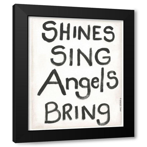 The Sun Shines II Black Modern Wood Framed Art Print by Shamp, Cindy