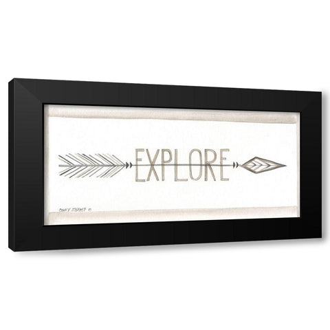 Explore Black Modern Wood Framed Art Print with Double Matting by Shamp, Cindy