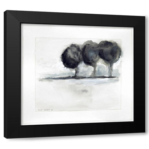 On the Horizon V Black Modern Wood Framed Art Print by Shamp, Cindy