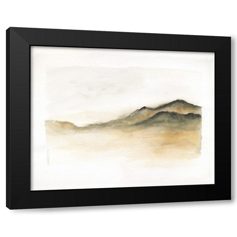 Mod Landscape Black Modern Wood Framed Art Print by Shamp, Cindy