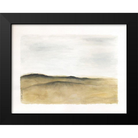 Mod Landscape II Black Modern Wood Framed Art Print by Shamp, Cindy