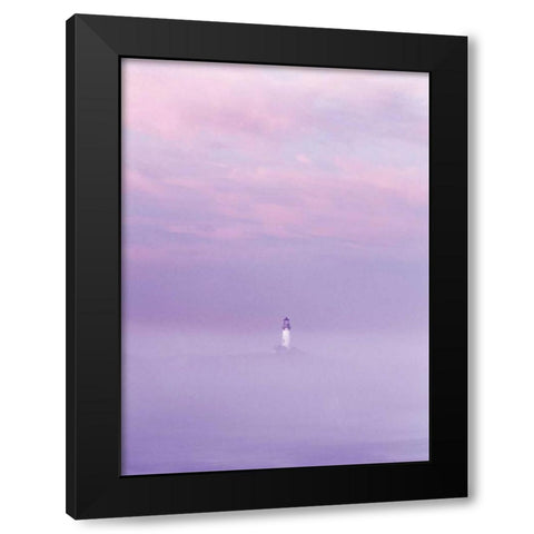 Beacon Black Modern Wood Framed Art Print by Frates, Dennis