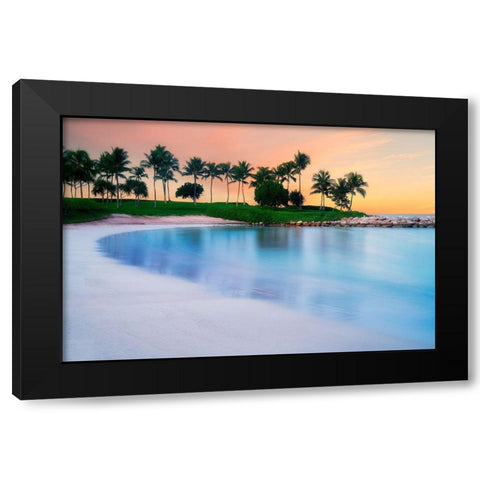 Sweet Serene Black Modern Wood Framed Art Print by Frates, Dennis