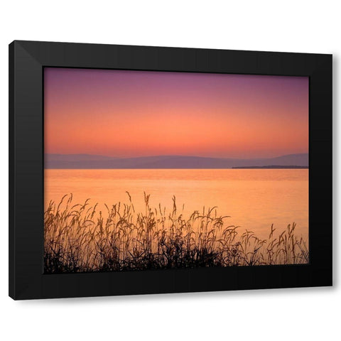 Golden Hour Black Modern Wood Framed Art Print by Frates, Dennis