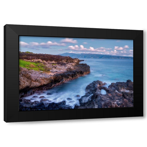 Clifford Black Modern Wood Framed Art Print by Frates, Dennis