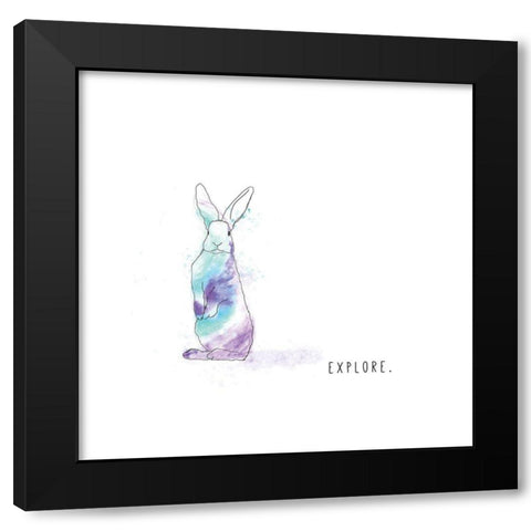 Explore Black Modern Wood Framed Art Print by JMB Designs