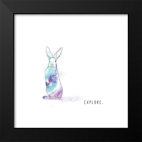 Explore Black Modern Wood Framed Art Print by JMB Designs