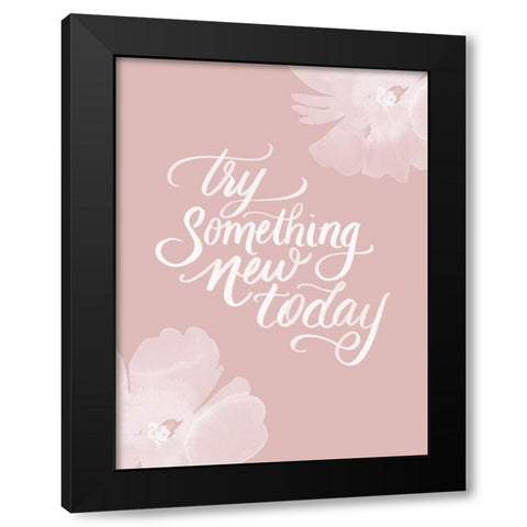Try Black Modern Wood Framed Art Print with Double Matting by Batista, Dee
