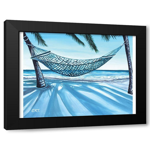 Sand and Shadows Black Modern Wood Framed Art Print with Double Matting by Tyndall, Elizabeth