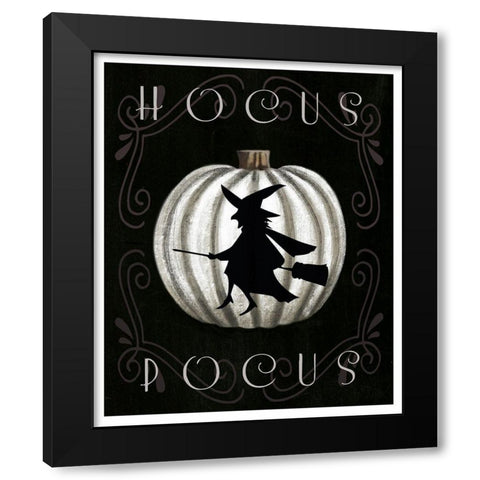 Hocus Pocus Black Modern Wood Framed Art Print by Tyndall, Elizabeth