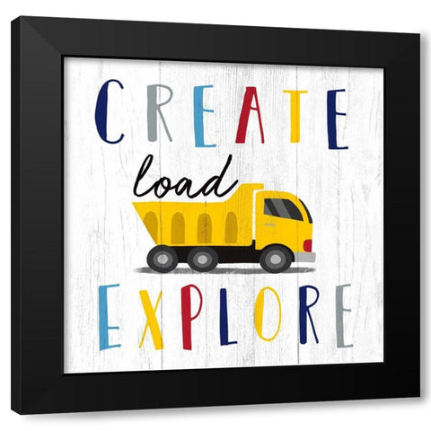 Create Black Modern Wood Framed Art Print with Double Matting by Tyndall, Elizabeth