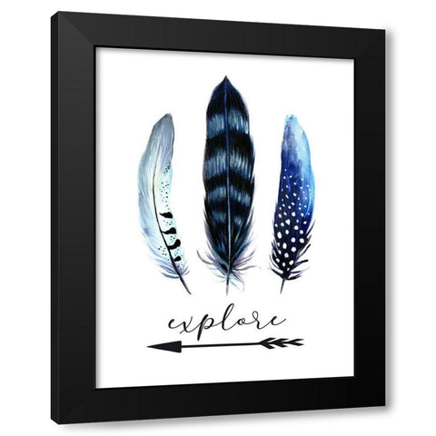 Explore Black Modern Wood Framed Art Print with Double Matting by Tyndall, Elizabeth