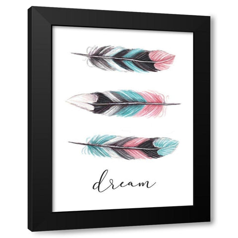 Dream   Black Modern Wood Framed Art Print with Double Matting by Tyndall, Elizabeth