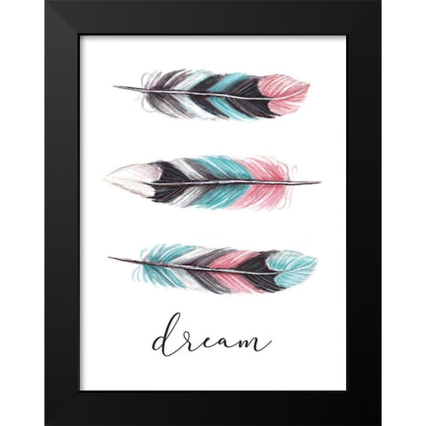 Dream   Black Modern Wood Framed Art Print by Tyndall, Elizabeth