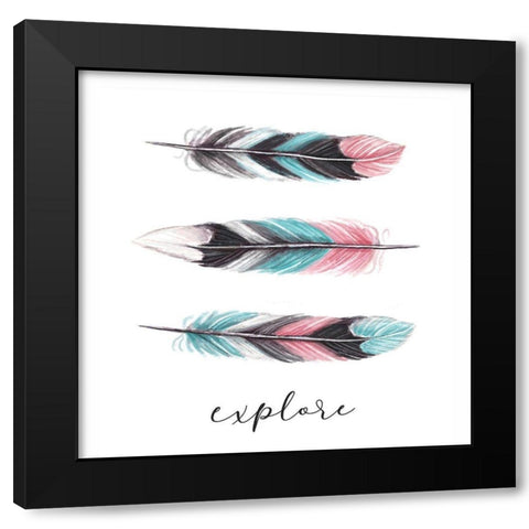 Explore Black Modern Wood Framed Art Print with Double Matting by Tyndall, Elizabeth