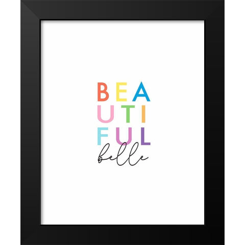 Beautiful Belle Black Modern Wood Framed Art Print by Tyndall, Elizabeth