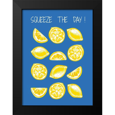 Squeeze the Day III Black Modern Wood Framed Art Print by Tyndall, Elizabeth