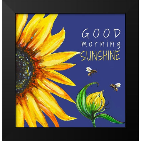 Good Morning   Black Modern Wood Framed Art Print by Tyndall, Elizabeth