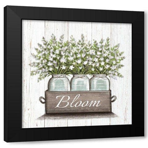 Welcome Black Modern Wood Framed Art Print with Double Matting by Tyndall, Elizabeth