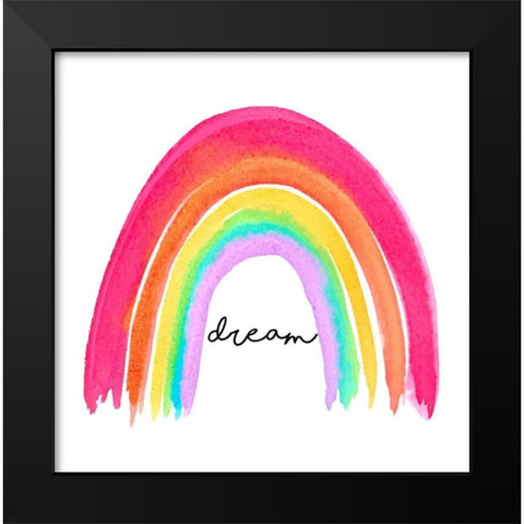 Dream Black Modern Wood Framed Art Print by Tyndall, Elizabeth