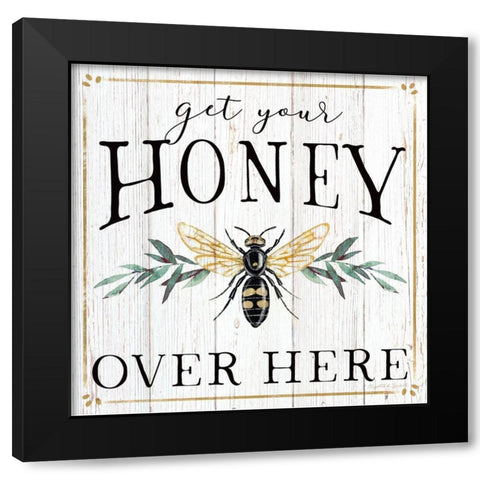Get Your Honey Black Modern Wood Framed Art Print with Double Matting by Tyndall, Elizabeth