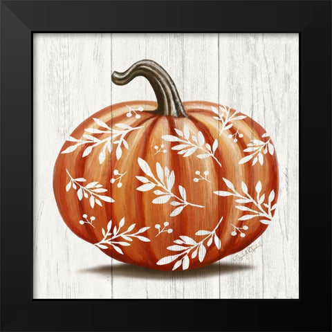 Pumpkin I Black Modern Wood Framed Art Print by Tyndall, Elizabeth