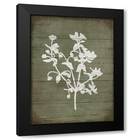 Rustic Hearth II Black Modern Wood Framed Art Print with Double Matting by Tyndall, Elizabeth